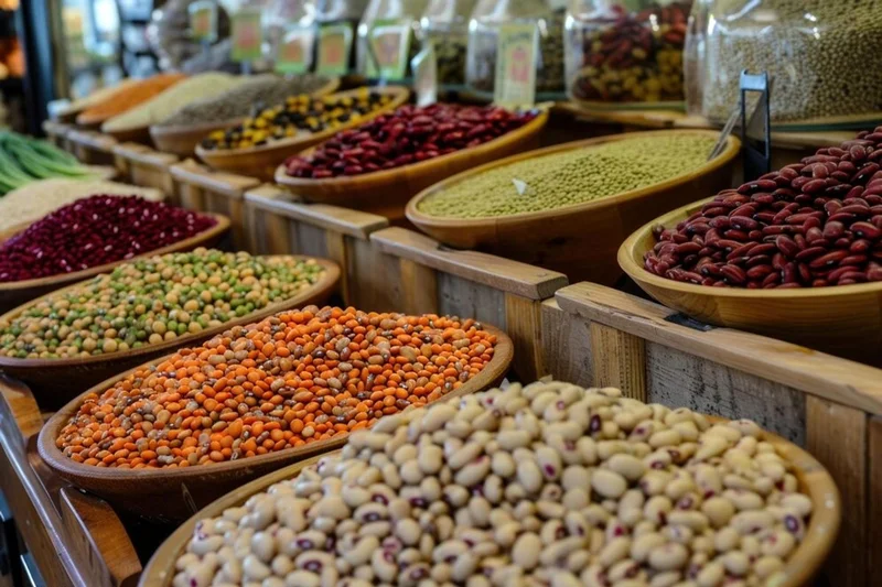 سبقت عجیب لوبیا از گوشت؛ گرانی ۲۴۰ درصدی در یک سال