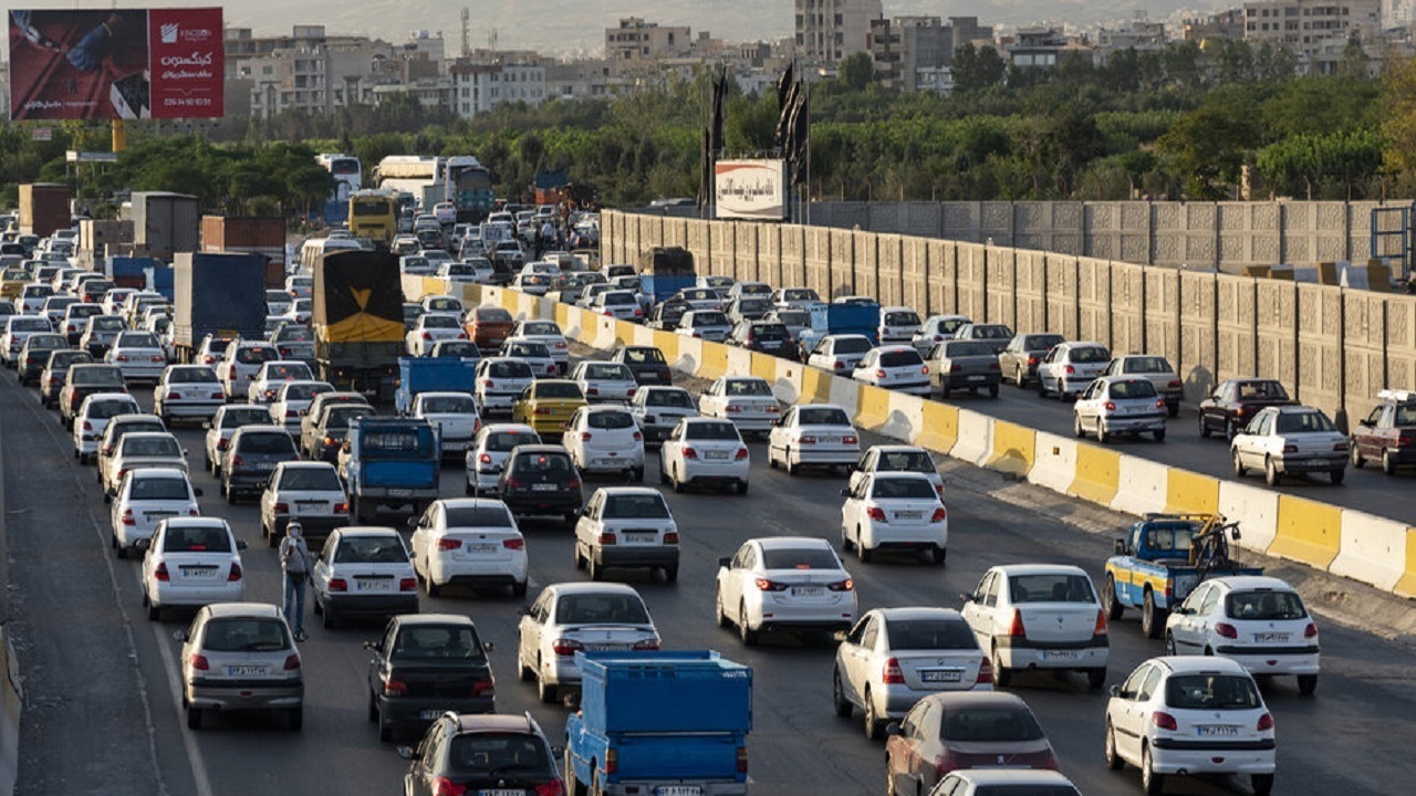 ترافیک سنگین در برخی از محور‌های شمالی