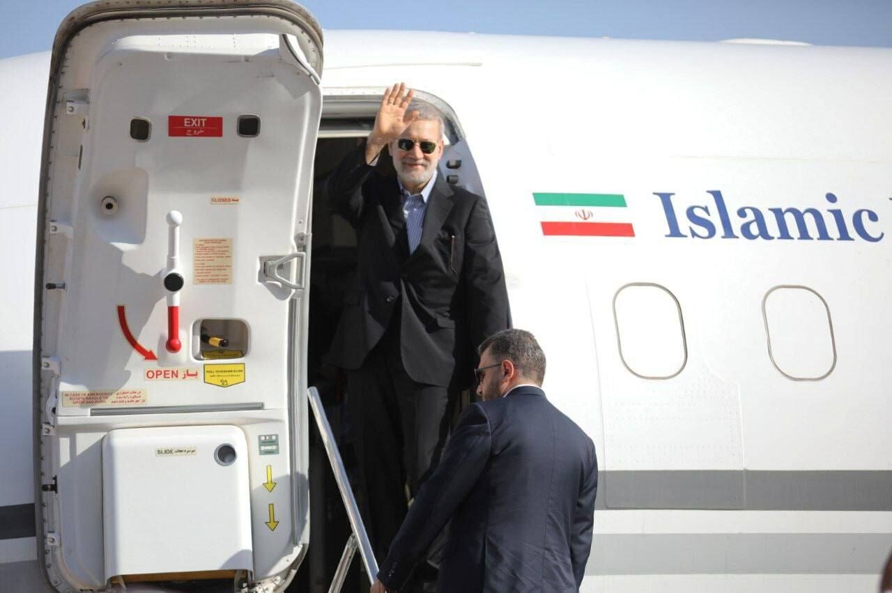 علی لاریجانی وارد پایتخت قطر شد