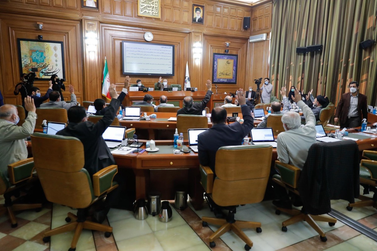 قطع برق شورای شهر تهران در روز صحن علنی (فیلم)