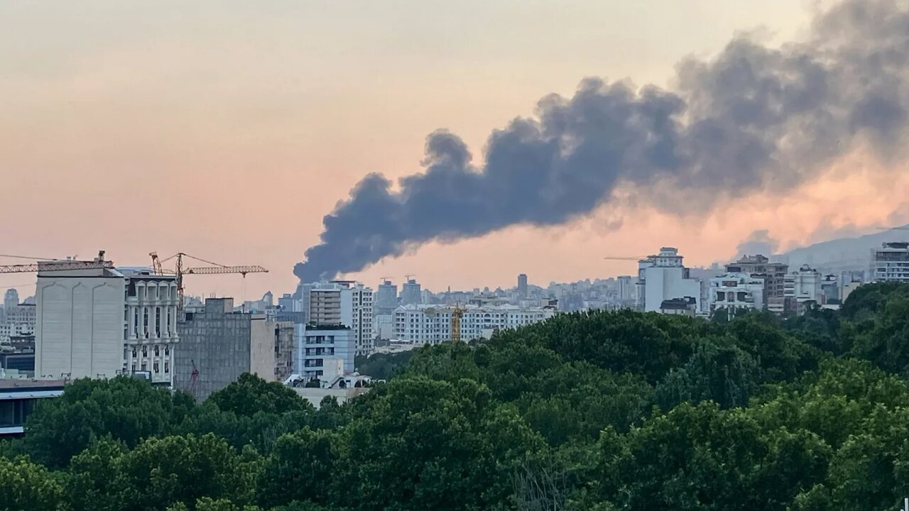 فیلم| لحظه حمله اسرائیل به دوحه