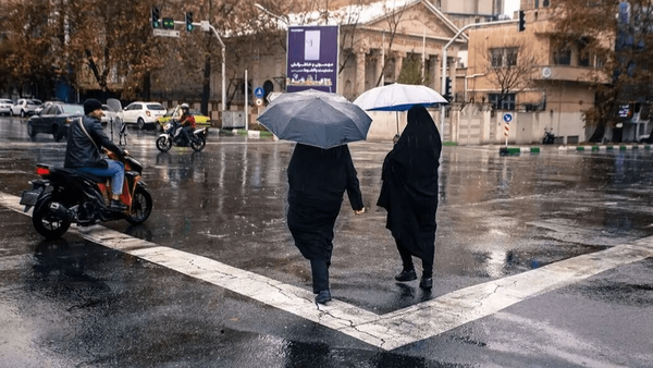 باران و برف در ۱۸ استان کشور