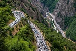 ترافیک در محورهای شمالی سنگین شد؛ آخرین وضعیت جاده چالوس، هراز و فیروزکوه