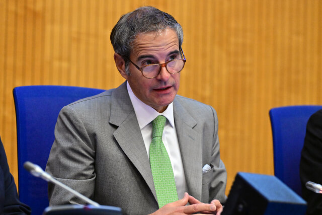 نشست خبری گروسی و وزیر خارجه فرانسه: بر لزوم نظارت آژانس و دیپلماسی با ایران تاکید شد