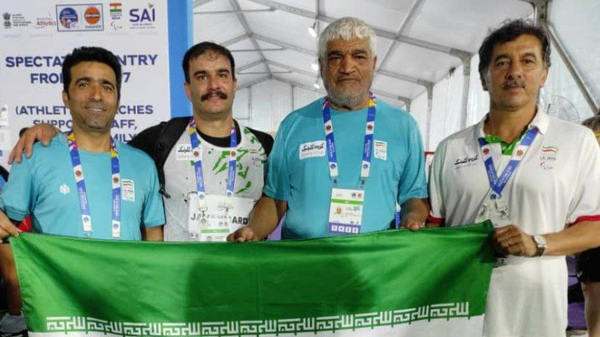 علی‌اصغر جوانمردی پنجمین طلای پارادوومیدانی ایران در جهان را کسب کرد