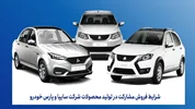 فروش مشارکت در تولید محصولات گروه سایپا از شنبه هفته آینده آغاز می‌شود
