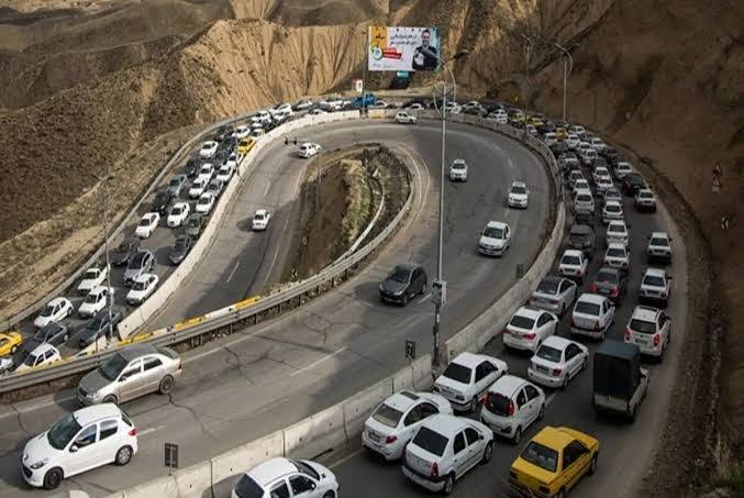 یک‌طرفه شدن جاده چالوس از ساعت ۱۴ امروز