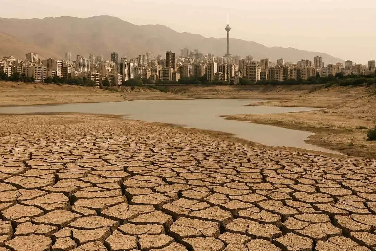 وضعیت نگران‌کننده آب در تهران و اصفهان