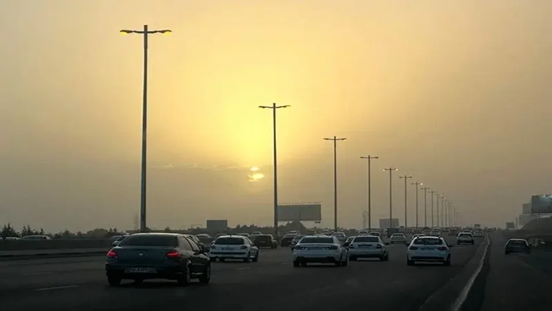 آسمان تهران؛ تداوم آلودگی و گرد و خاک