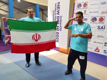 طلای جهانی برای سعید افروز؛ رکورد جهان در پرتاب نیزه F۳۴ شکسته شد