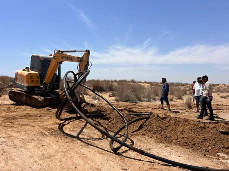 کشف خط لوله ۶ کیلومتری قاچاق سوخت در سواحل قشم