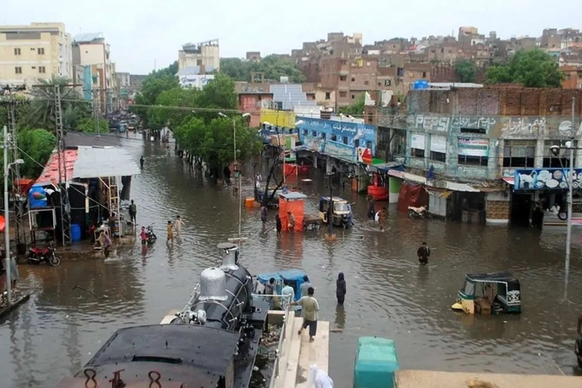 طوفان و بارندگی شدید در پاکستان | ۱۳ کشته و بیش از ۹۰ مصدوم در ایالت پنجاب