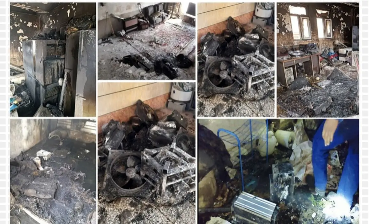 توانیر: افزایش آتش‌سوزی در منازل به‌دلیل استفاده از ماینرهای غیرمجاز