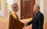 دیدار دبیر شورای عالی امنیت ملی ایران با پادشاه عمان