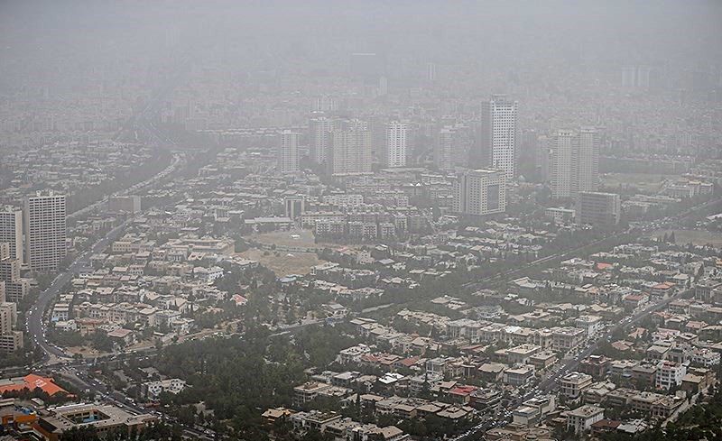 هوای پایتخت؛ روند غبارآلود و دمای ۱۳ تا ۲۳ درجه سانتیگراد
