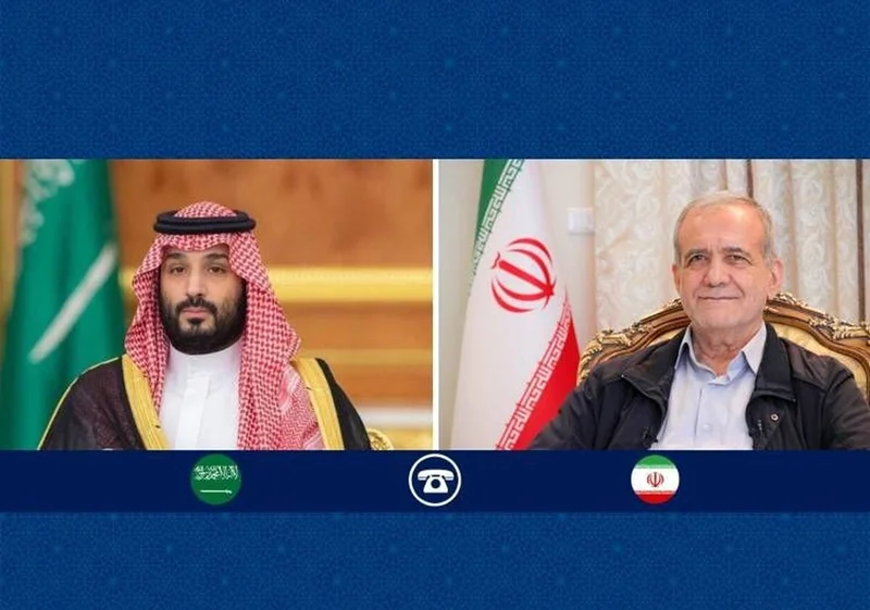 مکالمه تلفنی رئیس جمهور و ولیعهد عربستان