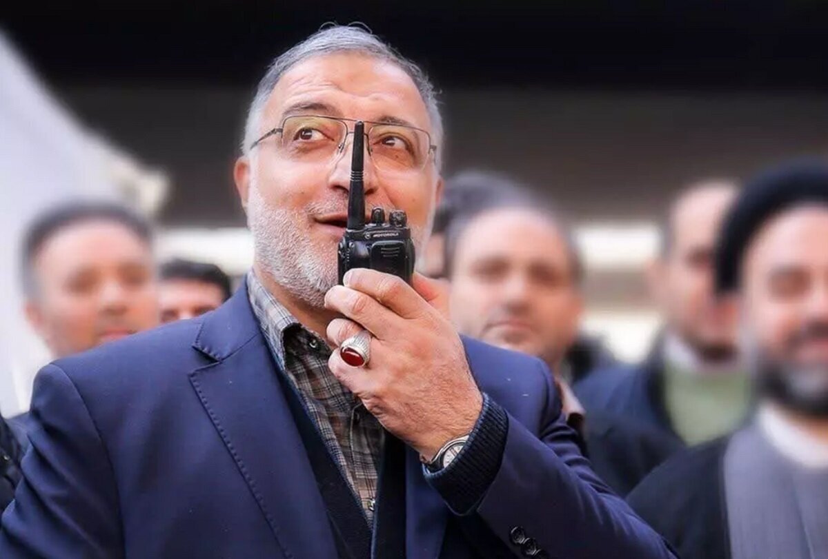 تجمع کارکنان متروی تهران در اعتراض به زاکانی