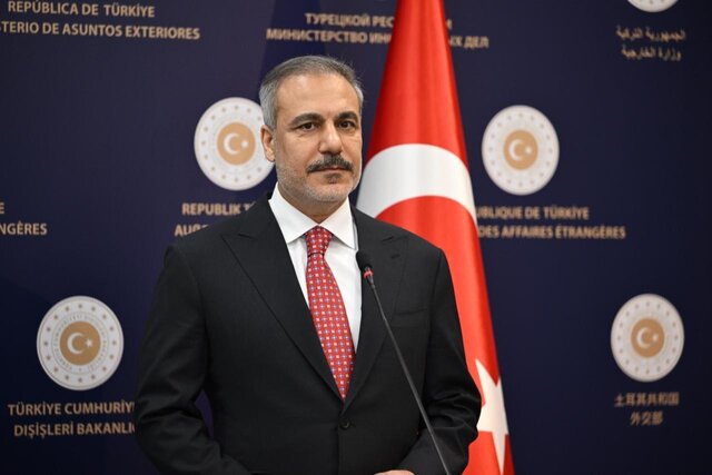 فیدان: ترکیه و پاکستان امیدوارند میان ایران و اسرائیل آتش‌بس دائمی برقرار شود