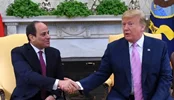 فیلم| ورود ترامپ به مصر با استقبال رئیس‌جمهور این کشور