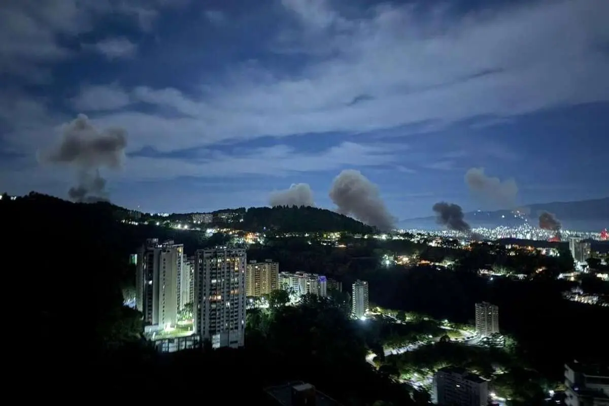 جزئیات حمله آمریکا به ونزوئلا؛ انفجارهای شدید کاراکاس