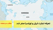اجرای تجارت آزاد میان ایران و اورآسیا