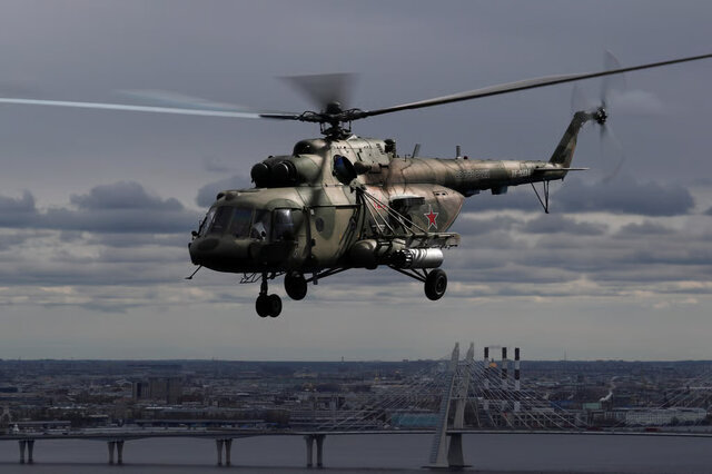 فیلم| اوکراین: سه بالگرد Mi-8 و یک رادار روسیه در کریمه منهدم شد