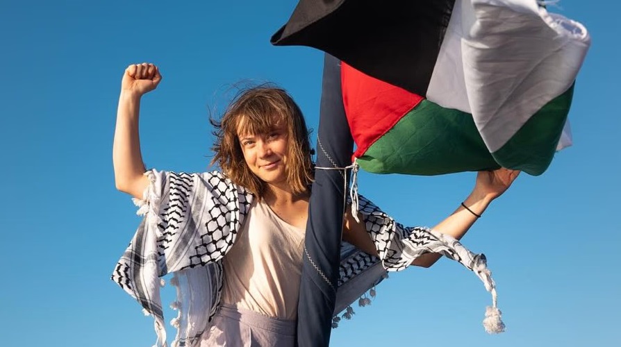 گرتا تونبرگ و ناوگانی برای آزادی