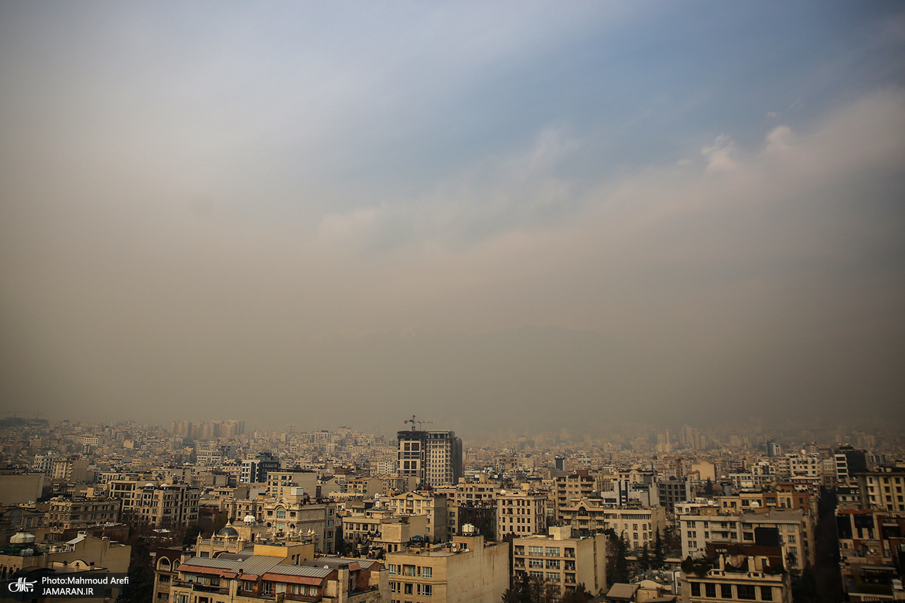 هوای تهران در وضعیت خطرناک؛ گرد و غبار تا پایان امروز ادامه دارد