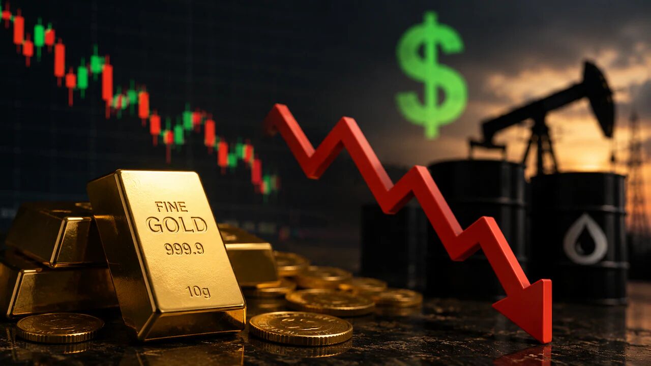 صعود نفت و افول طلای جهانی