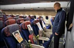 همراهان قالیباف در سفر به پاکستان؛ تصاویری از شهدای میناب