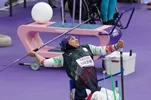 الهام صالحی در مسابقات پارادوومیدانی قهرمانی جهان مدال طلا گرفت