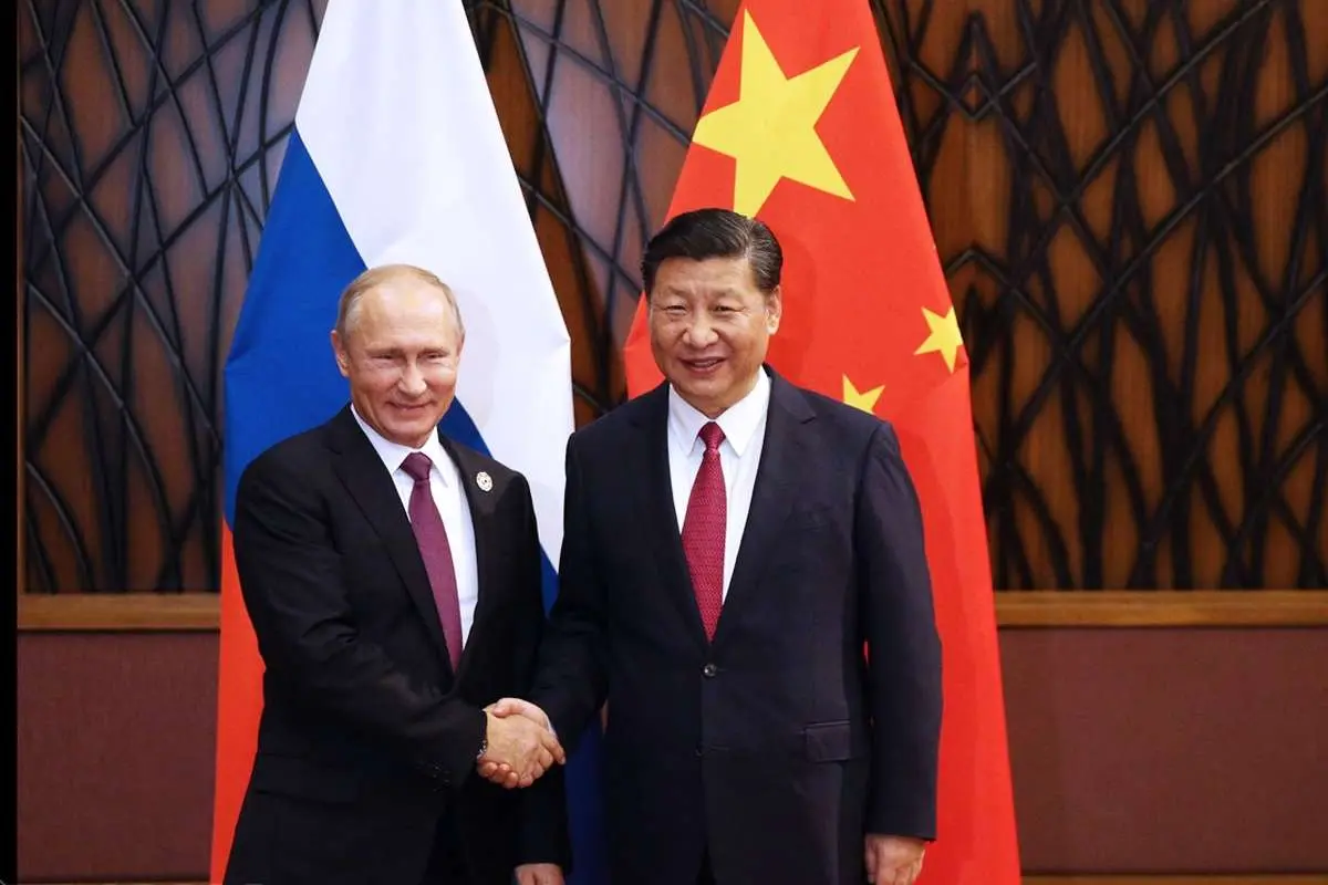 فیلم| دیدار پوتین و شی در حاشیه اجلاس شانگهای در تیانجین